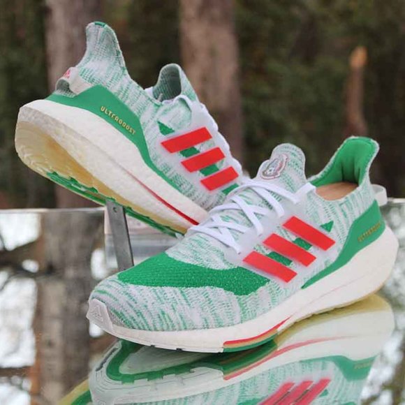 Adidas Ultraboost 21 Mexico National Soccer Team Men’s Size 12 - Picture 2 of 16